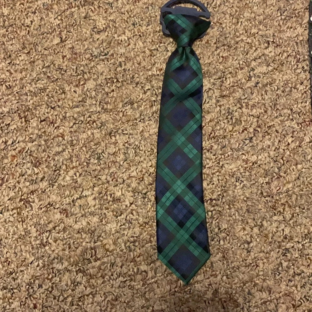 Bundle of boys youth ties Chaps plaid Dockers snowmen